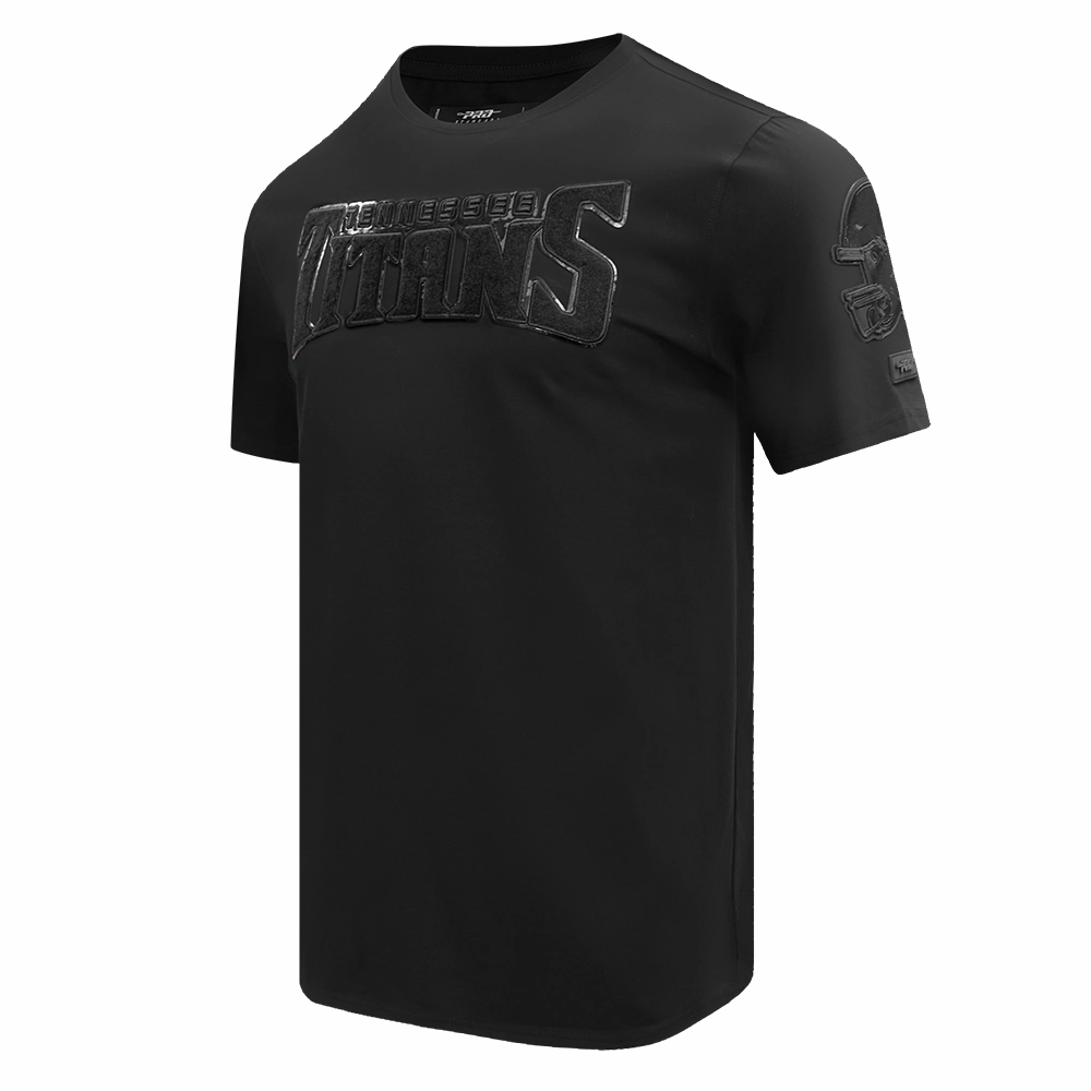 NFL TENNESSEE TITANS TRIPLE BLACK MEN'S   TEE (TRIPLE BLACK)