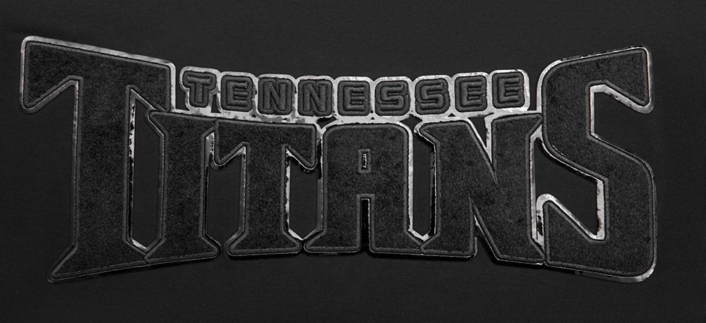 NFL TENNESSEE TITANS TRIPLE BLACK MEN'S   TEE (TRIPLE BLACK)