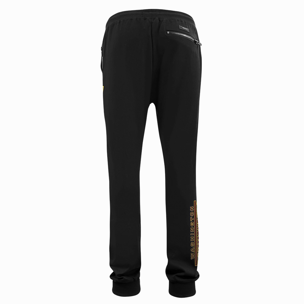 NFL WASHINGTON COMMANDERS CLASSIC CHENILLE MEN'S JOGGER (BLACK)