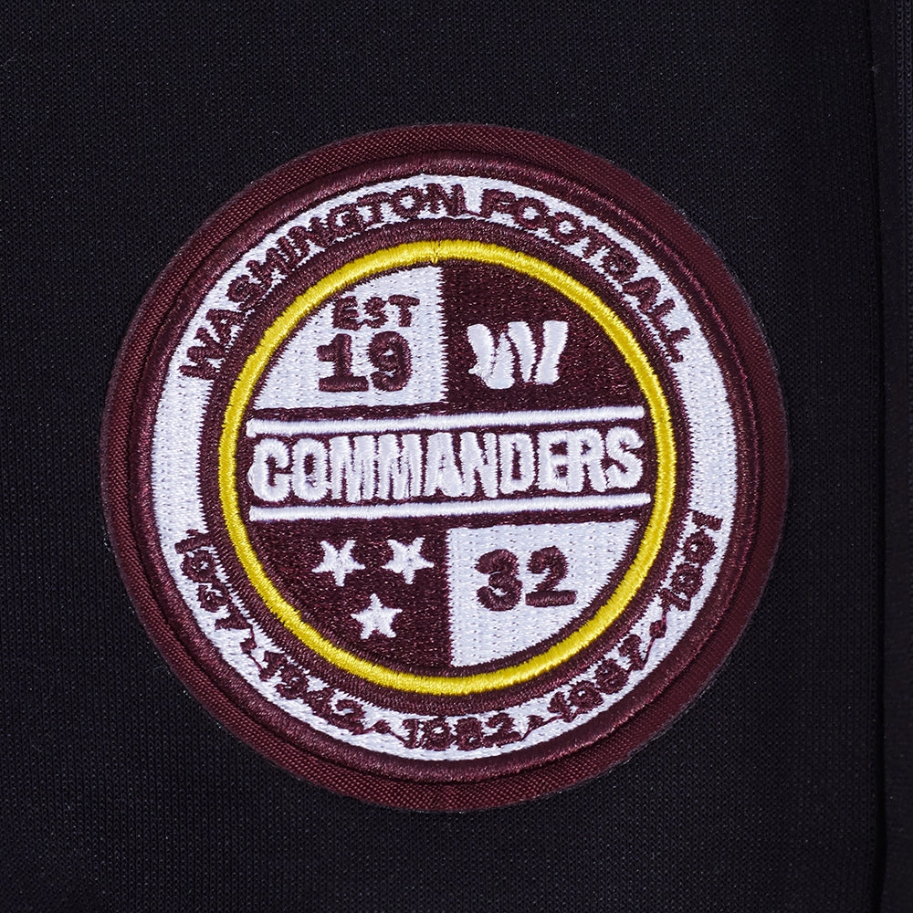 NFL WASHINGTON COMMANDERS CLASSIC CHENILLE MEN'S JOGGER (BLACK)