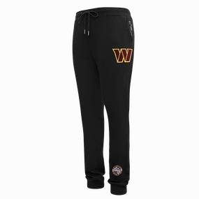 NFL WASHINGTON COMMANDERS CLASSIC CHENILLE MEN'S JOGGER (BLACK)
