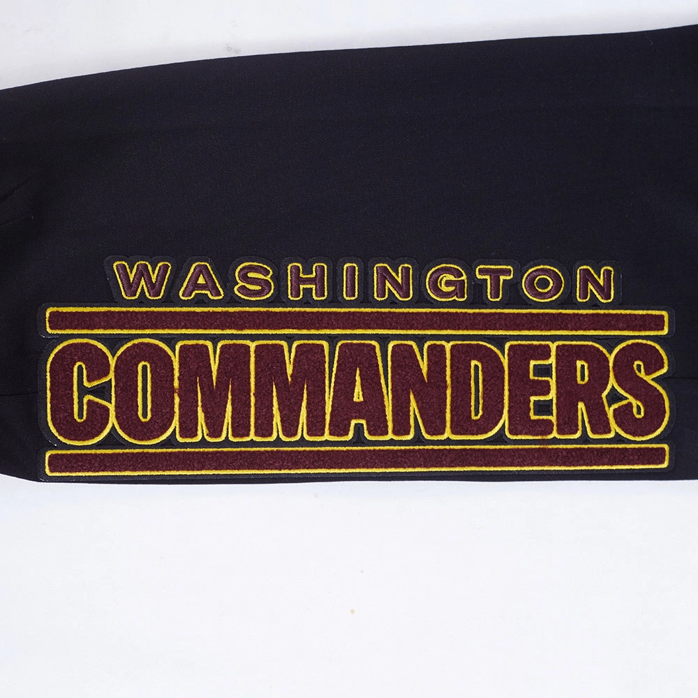 NFL WASHINGTON COMMANDERS CLASSIC CHENILLE MEN'S JOGGER (BLACK)