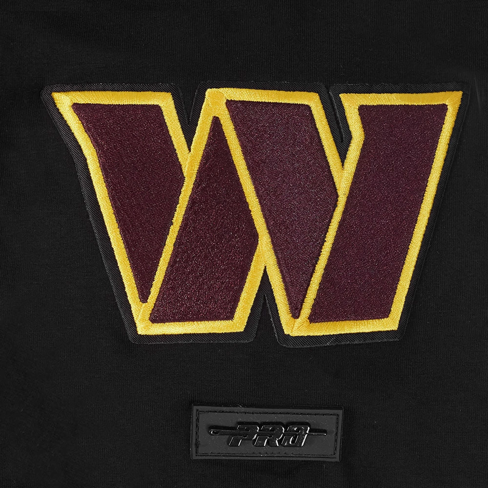 NFL WASHINGTON COMMANDERS CLASSIC CHENILLE MEN'S TEE (BLACK)