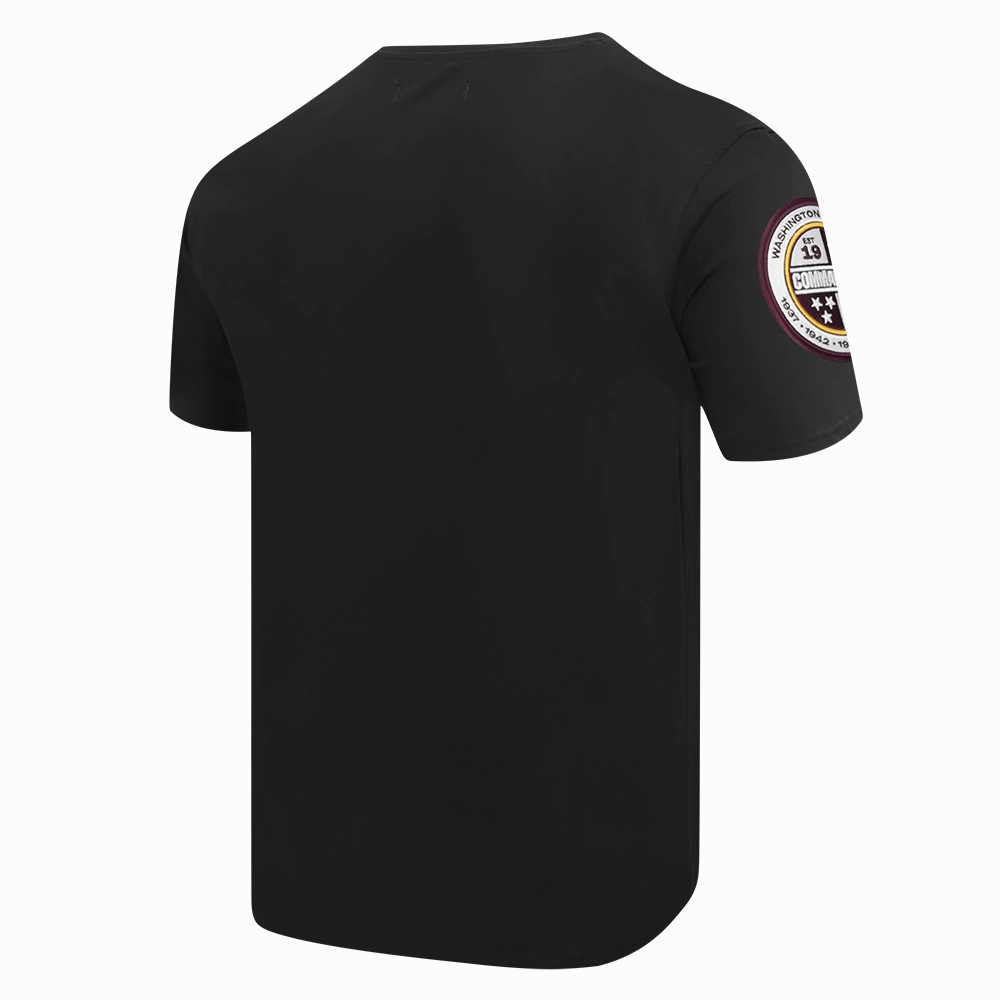 NFL WASHINGTON COMMANDERS CLASSIC CHENILLE MEN'S TEE (BLACK)