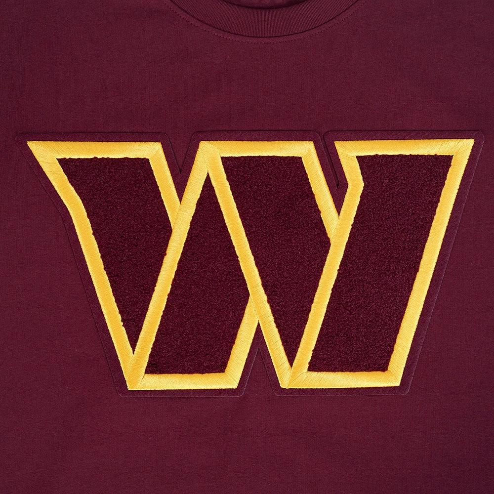 NFL WASHINGTON COMMANDERS MASHUP MEN'S TEE (WINE)