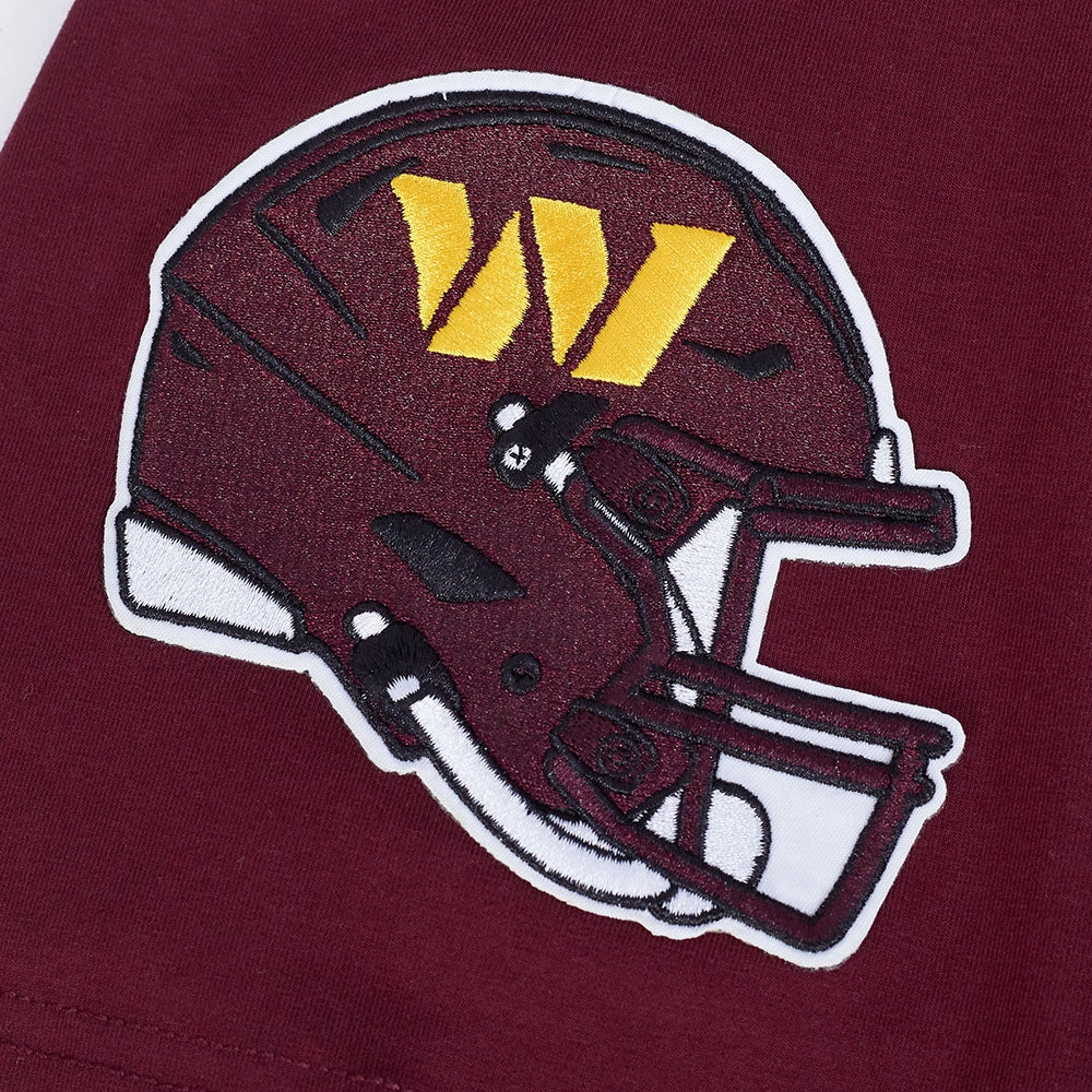 NFL WASHINGTON COMMANDERS MASHUP MEN'S TEE (WINE)