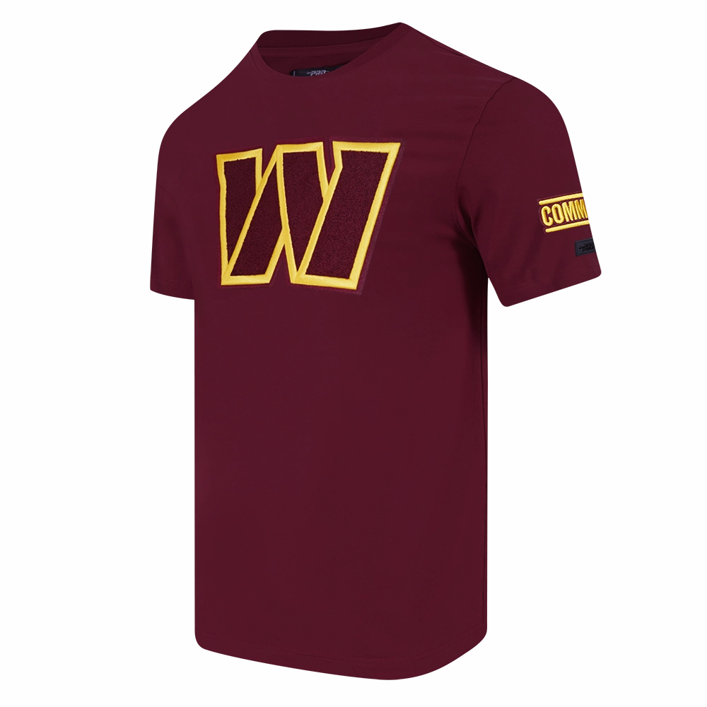 NFL WASHINGTON COMMANDERS MASHUP MEN'S TEE (WINE)