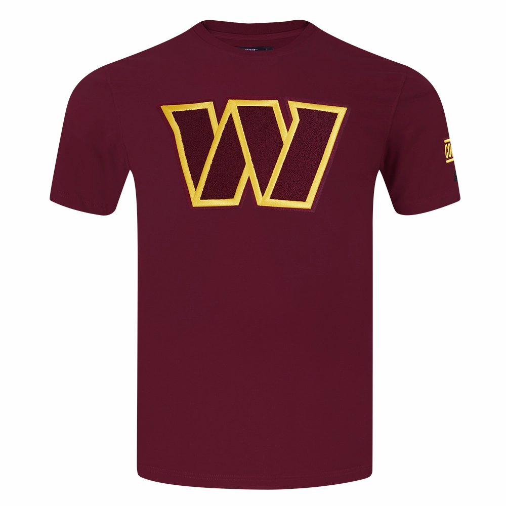 NFL WASHINGTON COMMANDERS MASHUP MEN'S TEE (WINE)