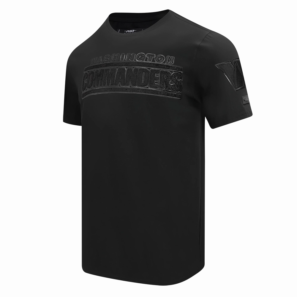 NFL WASHINGTON COMMANDERS TRIPLE BLACK MEN'S TEE (TRIPLE BLACK)