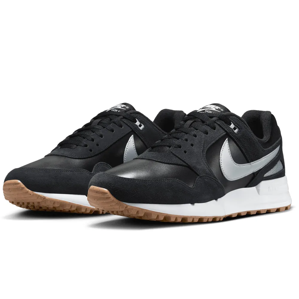 Deal Of The Century Game-Changer Footwear Nike Air Pegasus '89 G Spikeless Waterproof Shoes - Black/Wolf Grey-White-Gum Med Brown