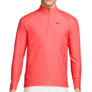 Nike Dri-Fit Adv Tour 1/2 Zip Pullover - Ember Glow/White Dress from the Feet Up