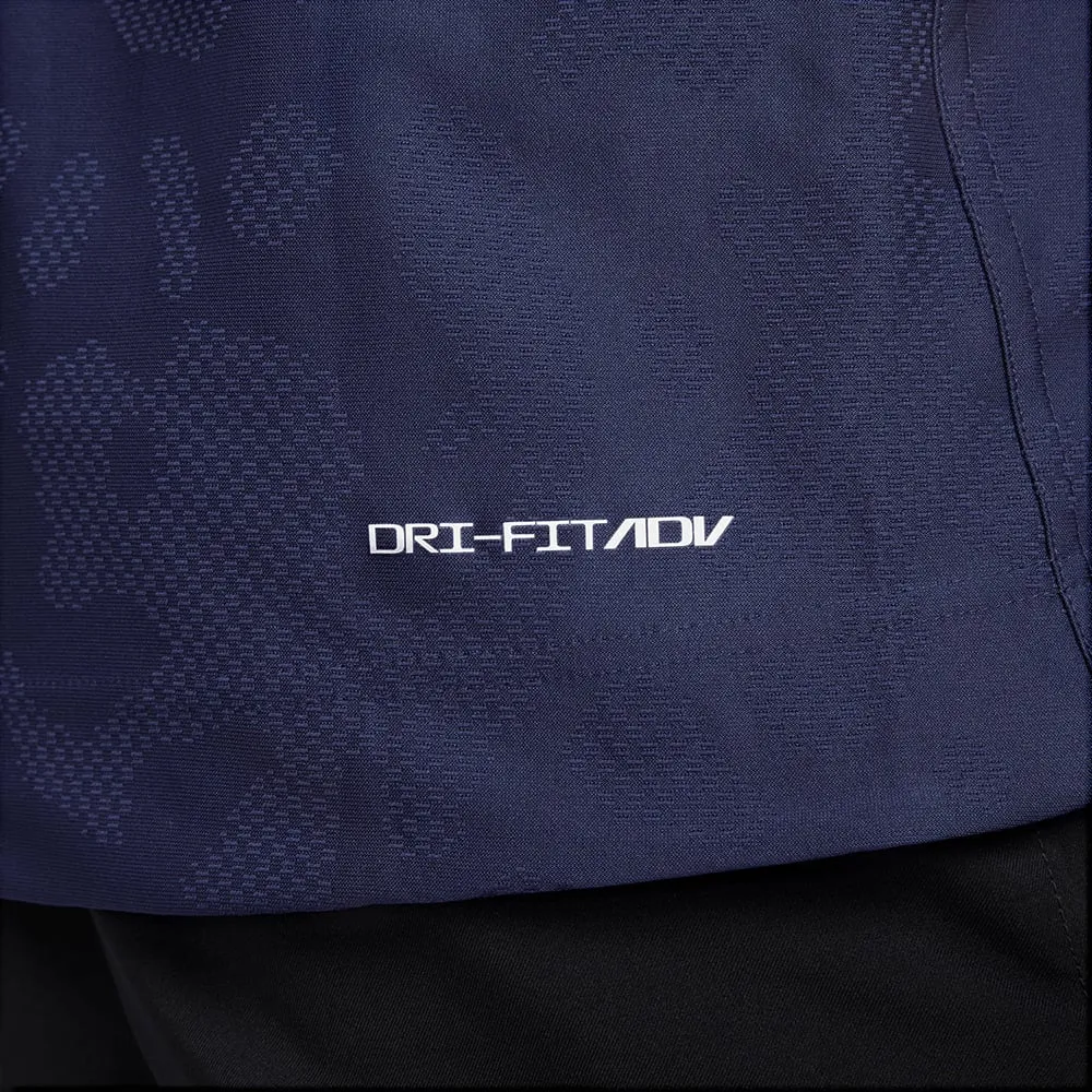 Dress from the Feet Up Nike Dri-Fit Adv Tour 1/2 Zip Pullover - Midnight Navy/White