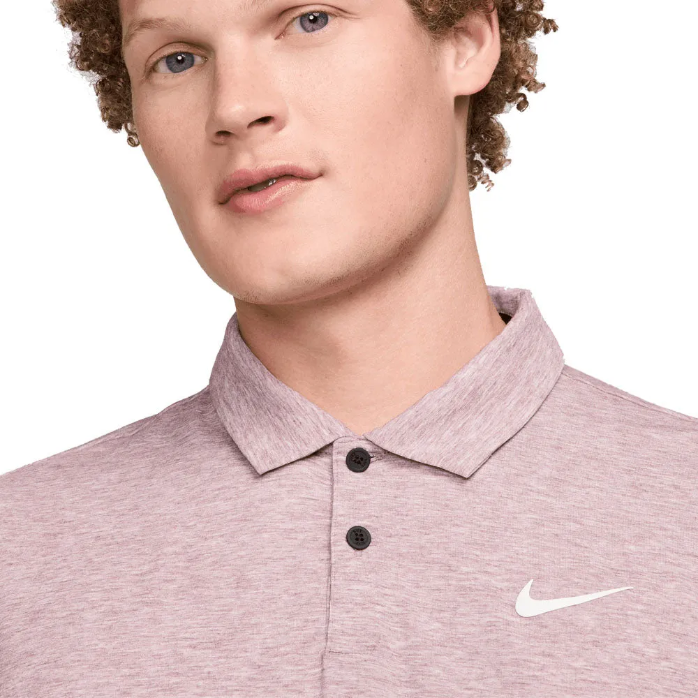 Nike Dri-Fit Tour Polo Shirt - Burgundy Crush/White Break Boundaries