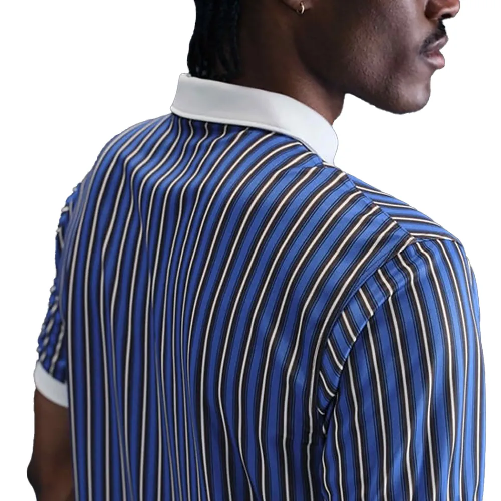 Keep Going Strong Nike Dri-Fit Victory  Polo Shirt - Comet Blue/Photon Dust/White