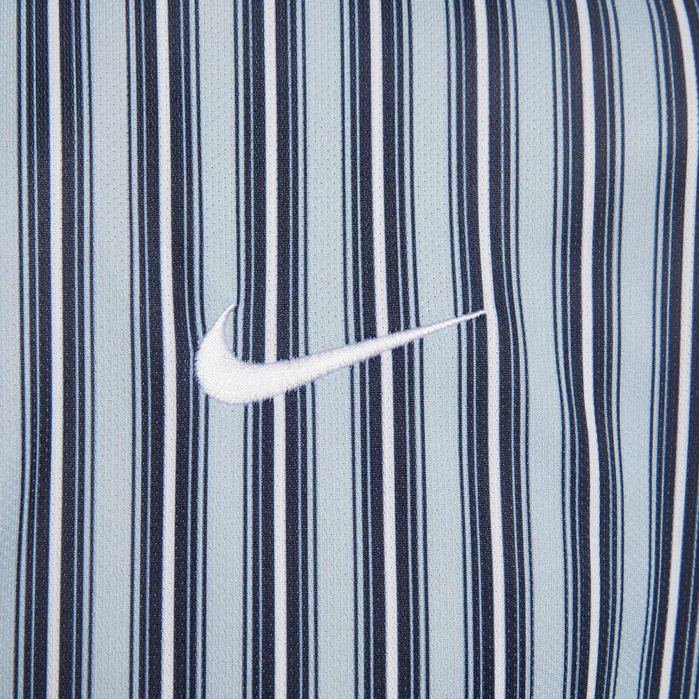 Nike Dri-Fit Victory  Polo Shirt - Lt Armory Blue/White All Eyes on You Walk Loud