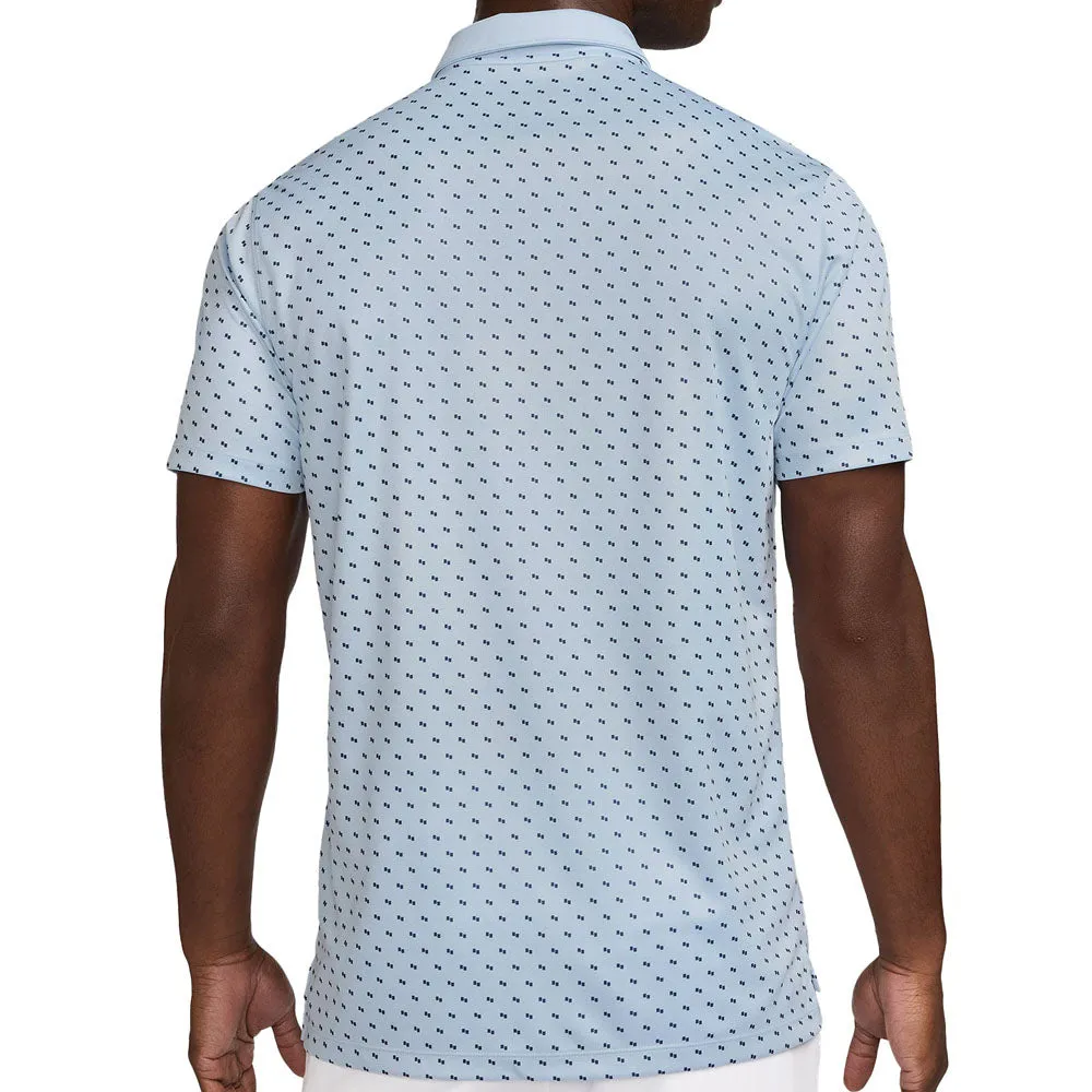 Keep Going Strong Nike Dri-Fit Victory  Polo Shirt - Lt Armory Blue/White