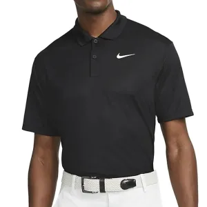 Big Savings Unapologetically You Nike Dri-Fit Victory Solid Polo Shirt - Black/White