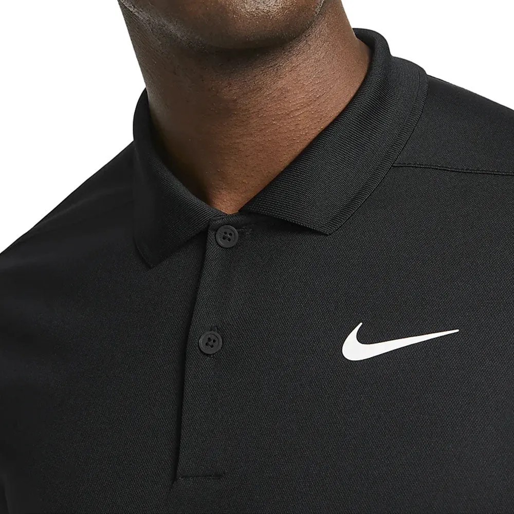 Nike Dri-Fit Victory Solid Polo Shirt - Black/White Made to Move