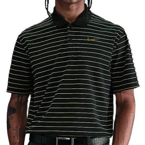 Nike Dri-Fit Victory Stripe Polo Shirt - Night Forrest/Olive Flak President's Day Sale