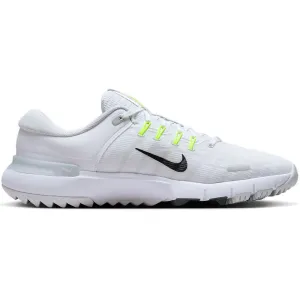 Nike Free Golf Nn Spikeless Waterproof Shoes - White/Pure Platinum/Wolf Grey/Black Independence Day Sale