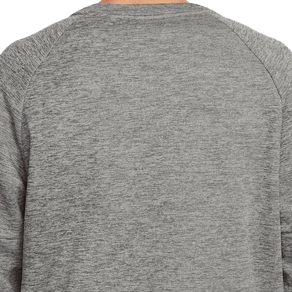 Stride with Confidence Nike Therma-Fit Crewneck Sweater - Dark Grey Heather/Black