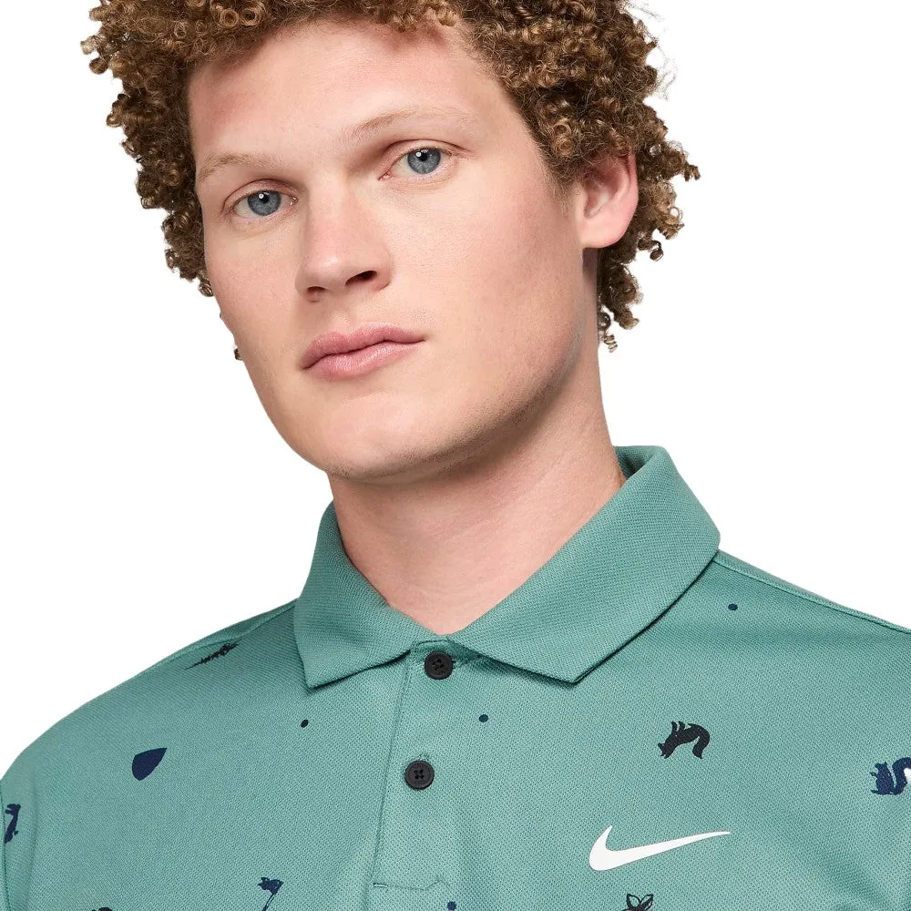 Lead with Style Nike Tour Dri-Fit Polo Shirt - Bicoastal/White
