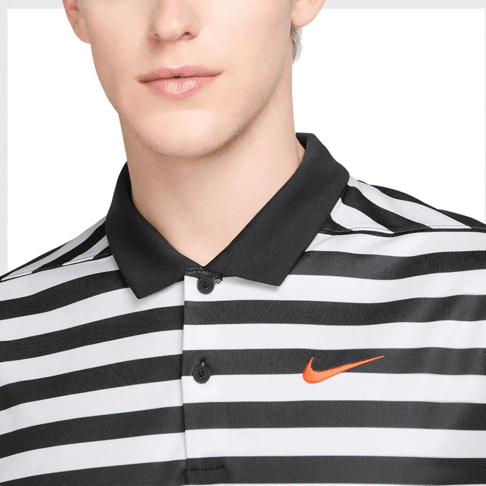 Nike Victory  Dri-Fit Polo Shirt - Black/Team Orange Command Attention