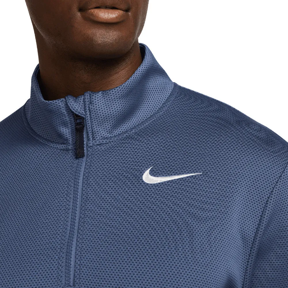 Nike Victory Dri-Fit Therma Flex 1/2 Zip Pullover - Diffused Blue/Obsidian/White The Fast Lane Choice Step Out Boldly