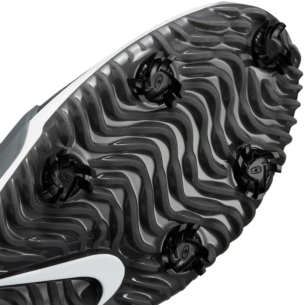 Fearlessly You Nike Victory Pro 4 Spiked Waterproof Shoes - Black/White-Iron Grey