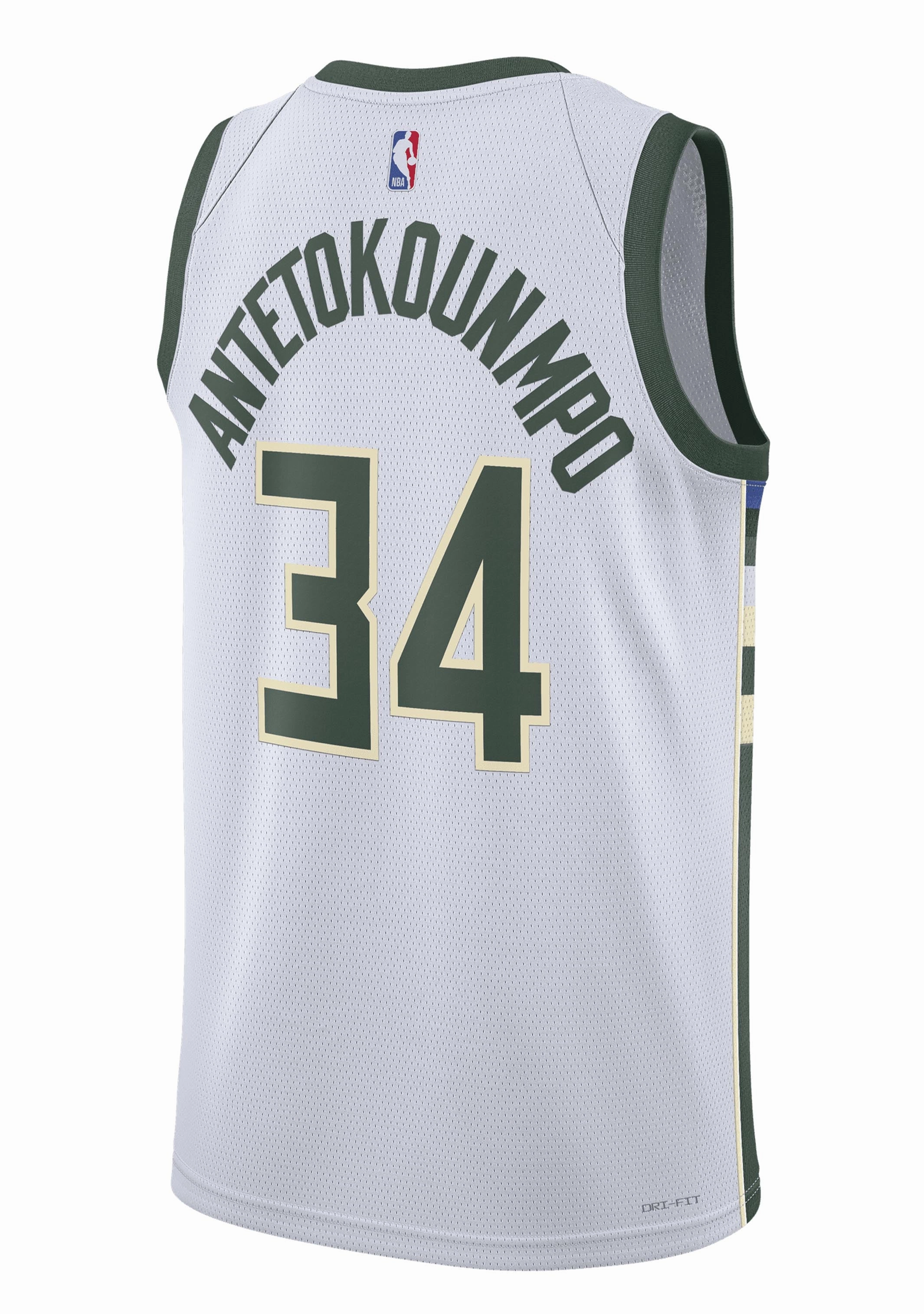 Nike Men's Giannis Antetokounmpo Milwaukee Bucks Dri-FIT Swingman Jersey