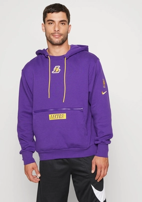 Nike Men's LA Lakers Court-side NBA Fleece Hoodie