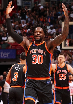 Nike Mens Julius Randle New York Knicks City Edition Swingman Jersey