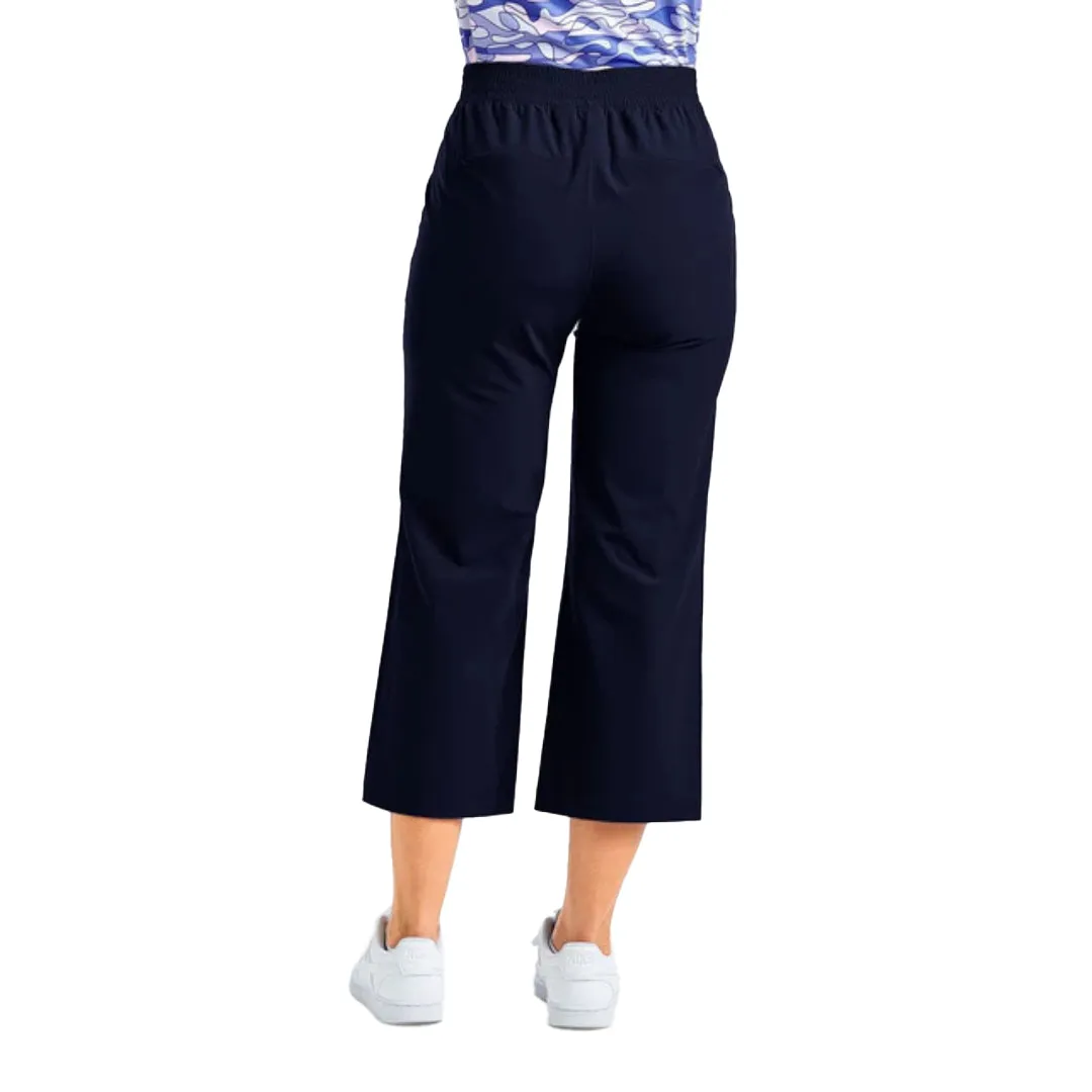 Nivo Women'S Maude Capri Golf Pants - Navy President's Day Sale