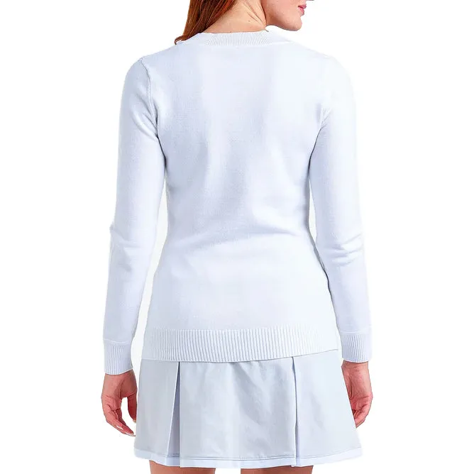 Nivo Women'S Nicole V-Neck Sweater - White Mother's Day Sale