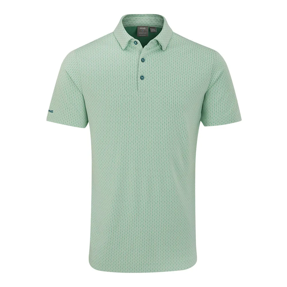Exclusive Deal Biggest Sale of the Year Ping Hershel Polo Shirt - Misty Green Multi