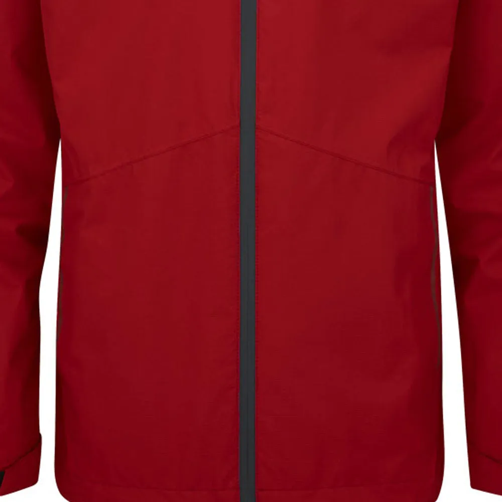 Easter Sale Rise Every Time Ping Sensordry S2 Waterproof Jacket - Firebrick/Asphalt