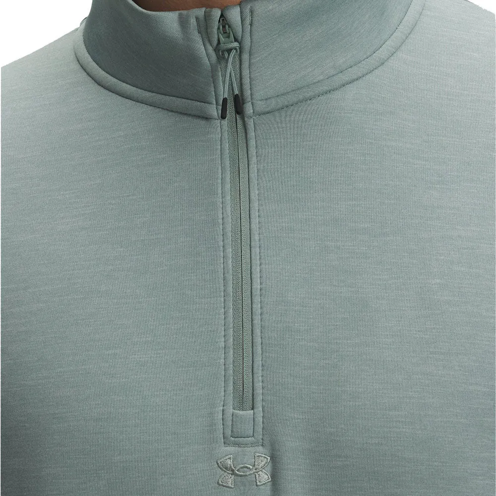 Under Armour Drive Midlayer Pullover - Silica Green/Hydro Green/Silica Green Confidence Starts Here Keep Going Strong