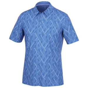 Galvin Green Mads Polo Shirt - Moonlight Blue Push Beyond Limits Unapologetically You