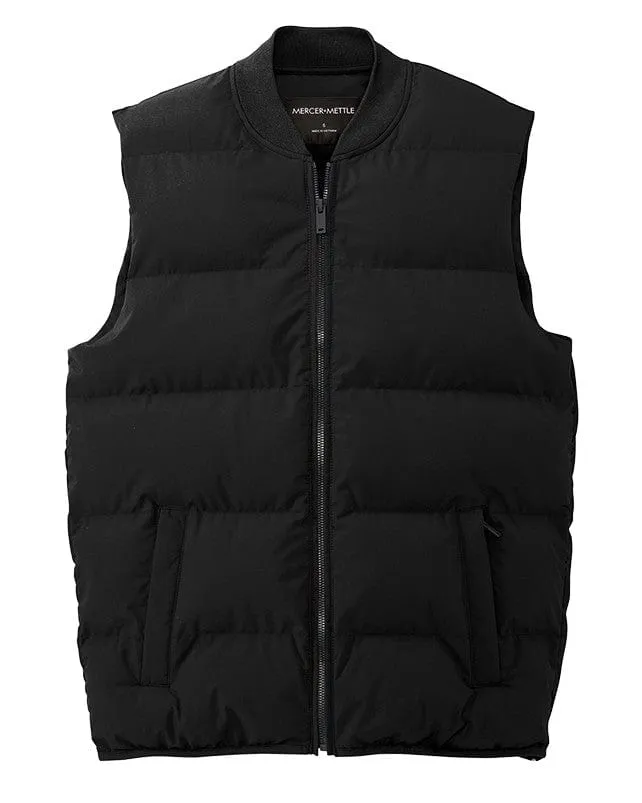 Mercer Mettle - Men'S Puffy Vest Walk Tall Chase What Moves You