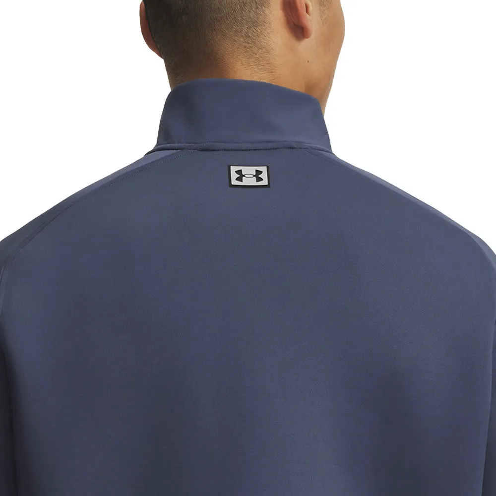 Under Armour Drive Pro Hybrid 1/2 Zip Pullover - Downpour Gray/Black Lead with Style