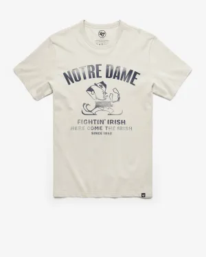 NOTRE DAME FIGHTING IRISH VINTAGE WIDE OPEN '47 FRANKLIN TEE