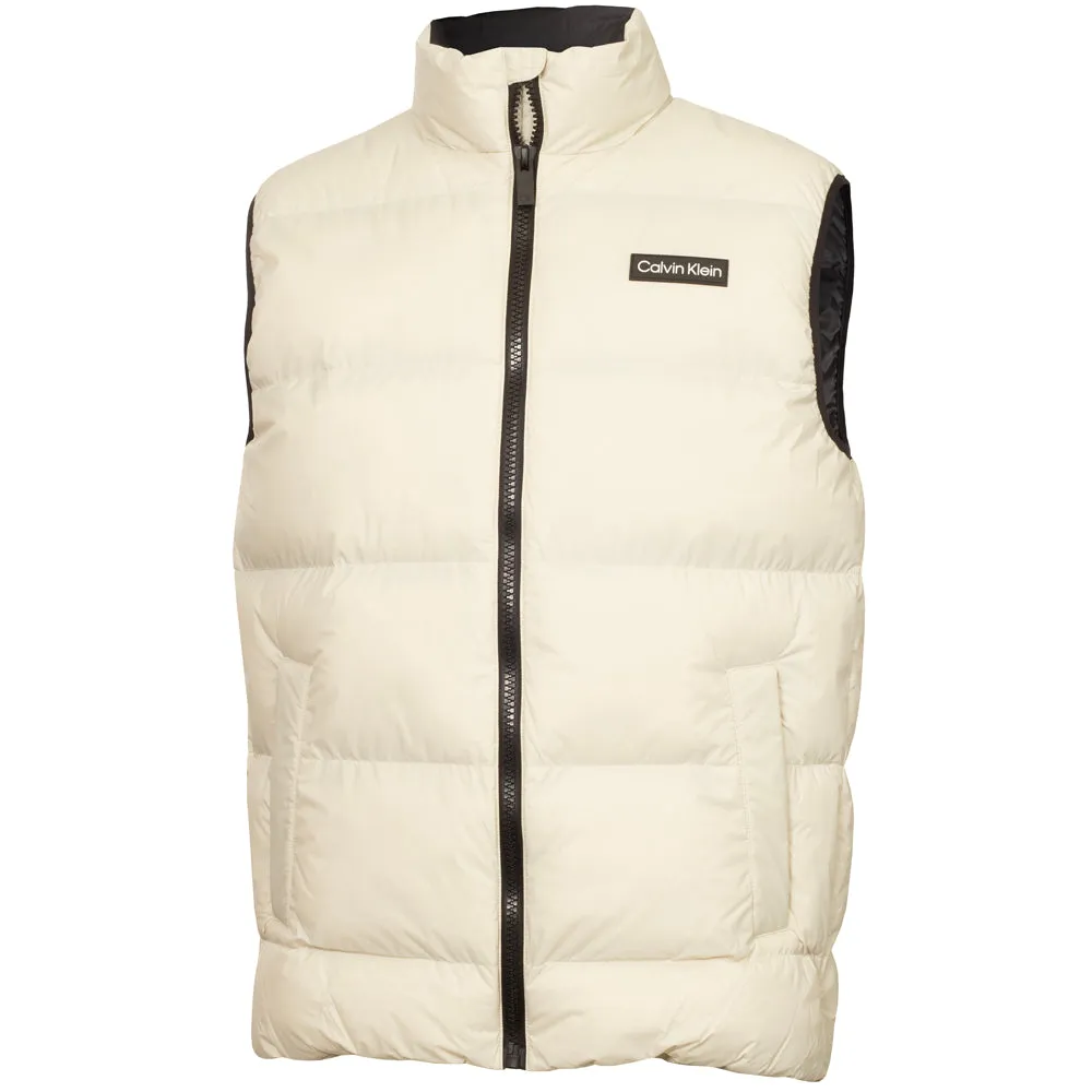 Holiday Sale Steal Calvin Klein Winnsboro Padded Gilet - Sand