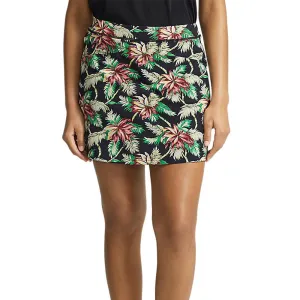 Spring Sale Easter Sale Rlx Ralph Lauren Women'S Printed Aim Skort 17" - Island Bamboo Floral