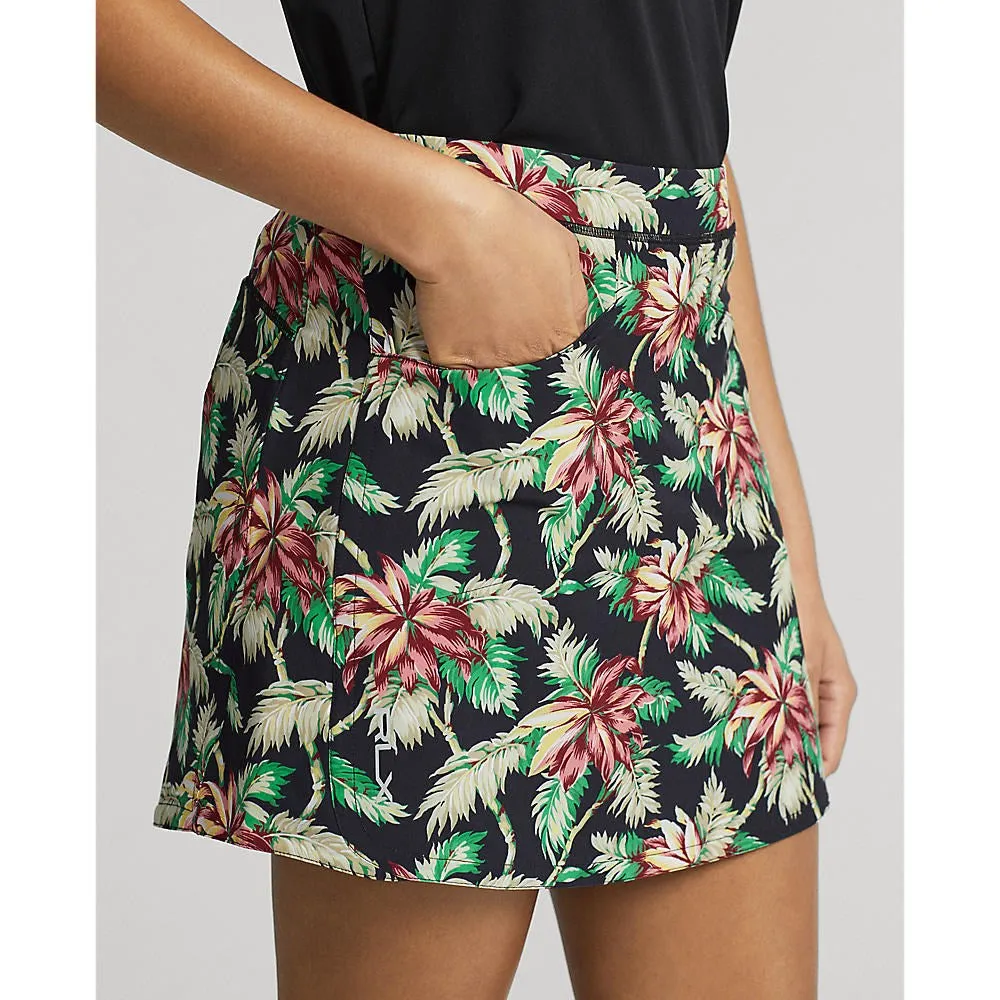 Black Friday Offer Rlx Ralph Lauren Women'S Printed Aim Skort 17" - Island Bamboo Floral