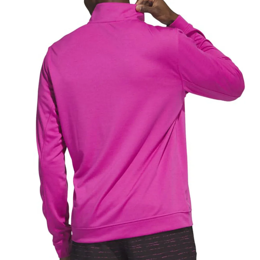 Black Friday Deal Adidas Elevated 1/4 Zip Pullover - Lucid Fuchsia