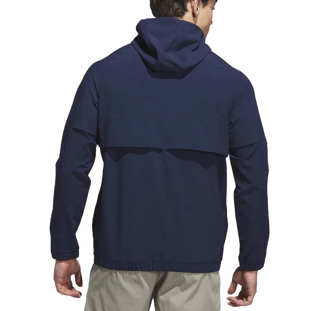 Step Out Boldly Adidas Go-To Full-Zip Windbreaker - Collegiate Navy
