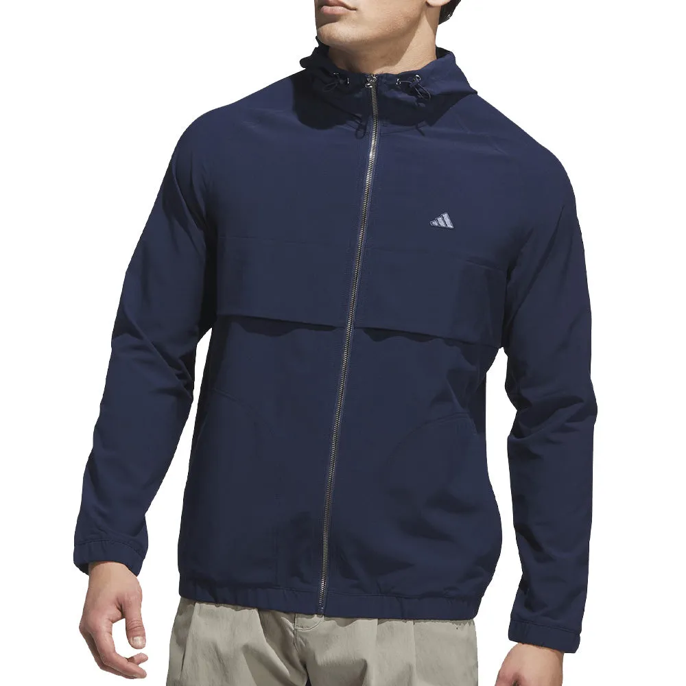 Adidas Go-To Full-Zip Windbreaker - Collegiate Navy Black Friday Offer