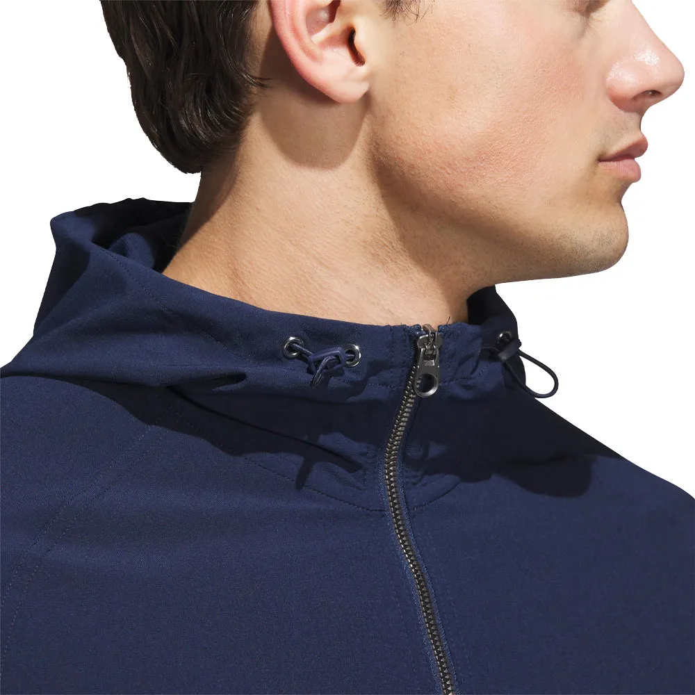 Adidas Go-To Full-Zip Windbreaker - Collegiate Navy Walk Loud Born to Stand Out