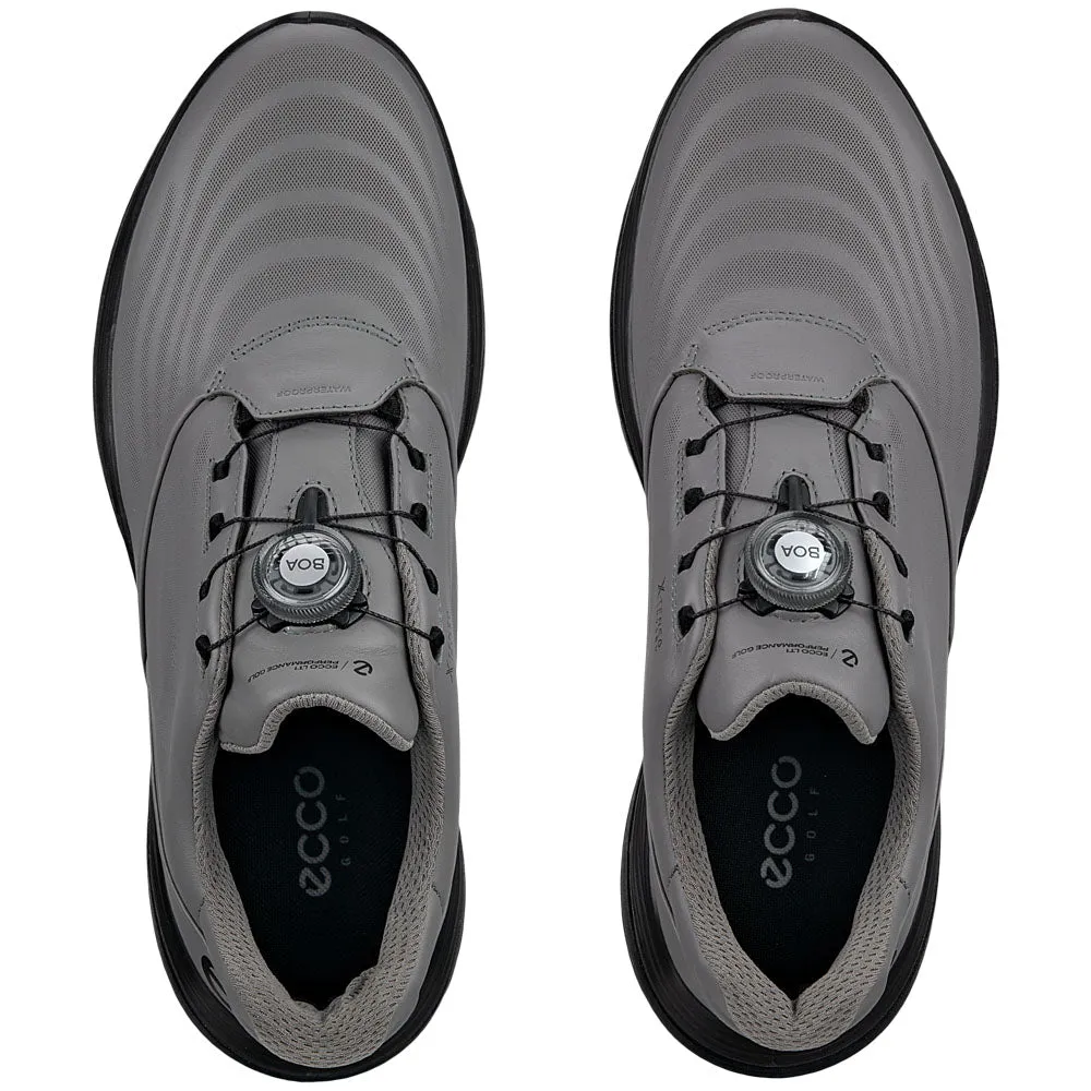 Ecco Lt1 Boa Spikeless Waterproof Shoes - Steel Born to Stand Out