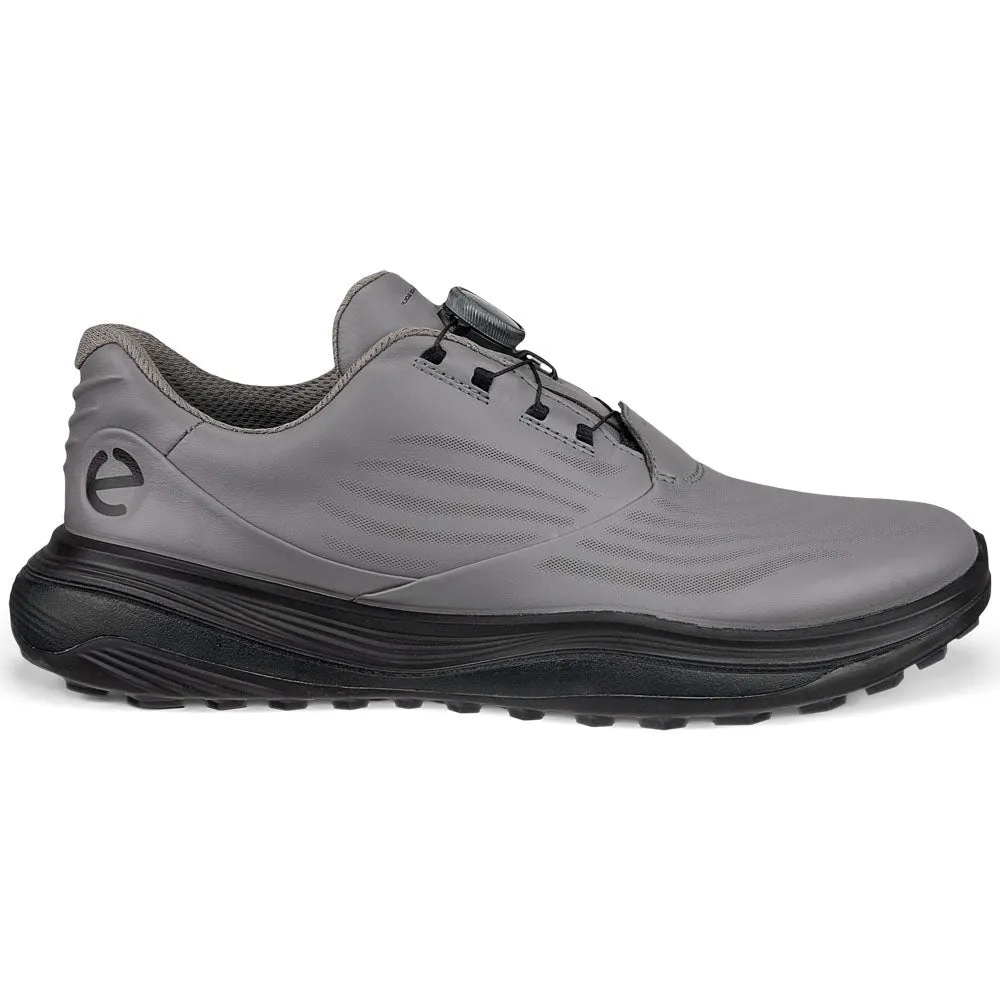 Ecco Lt1 Boa Spikeless Waterproof Shoes - Steel Footwear for the Fearless